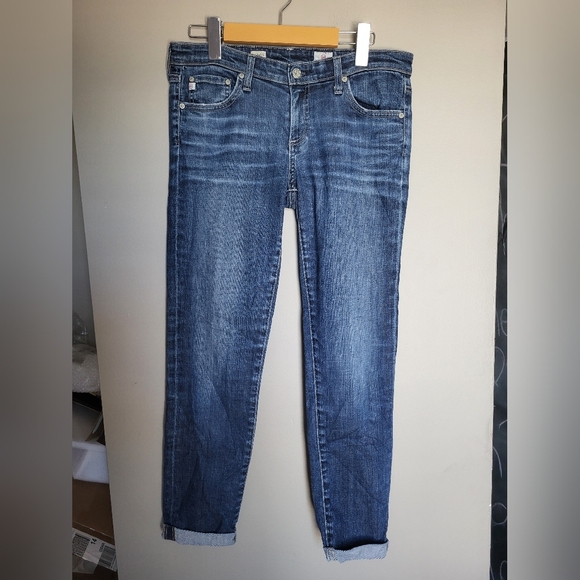 AG Women's Cigarette Roll Up Jeans, Size 28 X 26 inseam - Picture 3 of 6